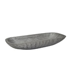 BNDPLUS Antique Gun Metal Vintage Dough Bowl